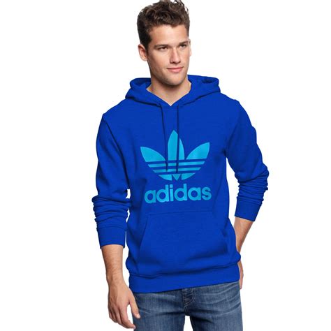 adidas sweater herren blau|adidas light blue hoodie.